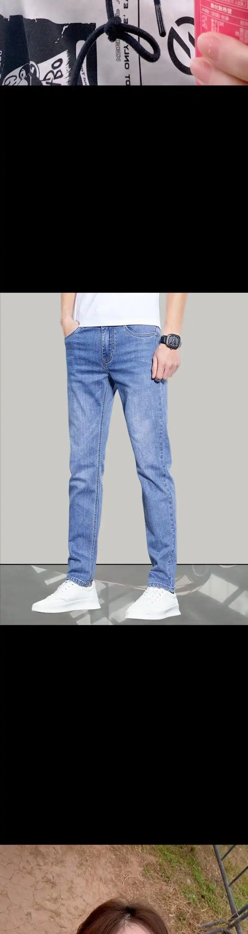 真维斯休闲直筒牛仔裤～ 经典永不过时,直筒牛仔裤是男生的必备 - 抖