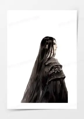 古风立绘黑衣男子