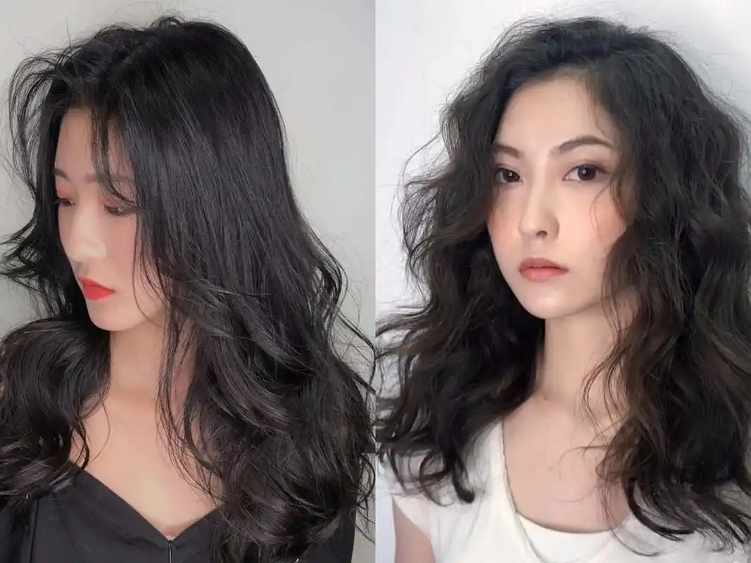 今年流行烫的"懒人卷"发型,适合圆脸的女生换上!