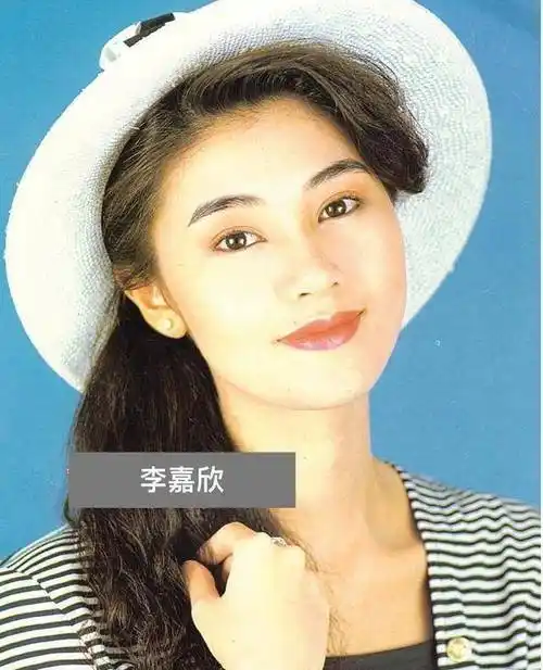 混血血统的李嘉欣身材高挑,仪容端庄,一头飘飘的长发,是标准的美人,让