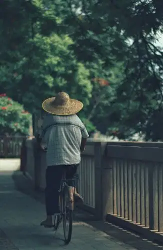 这个城市独行者的背影