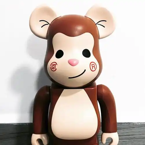 bearbrick暴力熊积木熊卡通潮玩公仔桌面摆件手办模型潮玩盲盒