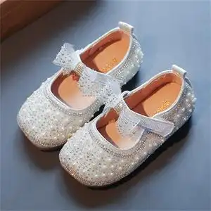 儿童学步鞋软底防滑女童公主可爱小童幼儿婴幼童鞋小宝宝女孩单鞋