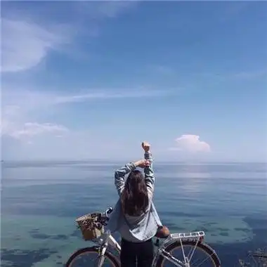 头像女背影高冷伤感大海 女生头像图片大全 -【爱个性】