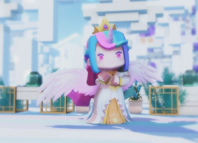 迷你世界小马宝莉柔柔皮肤登场玩家比宇宙公主更可爱