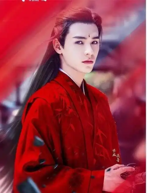 盘点10位古装红衣美男,肖战罗云熙成毅都好绝,最后一名意想不到