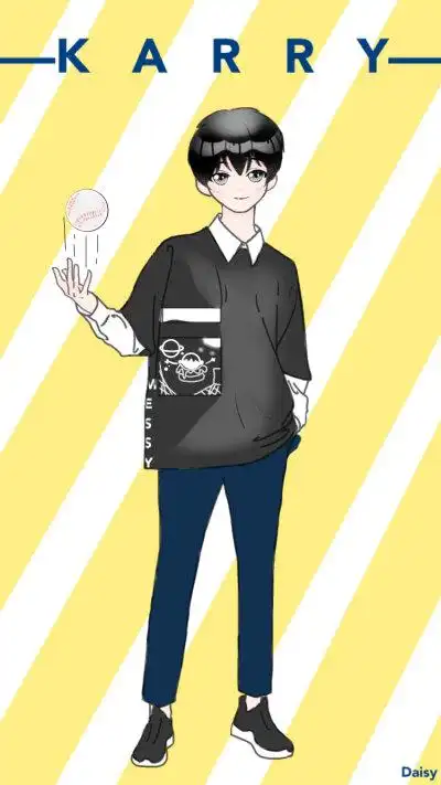 王俊凯q版 饭绘 cr.王岱西