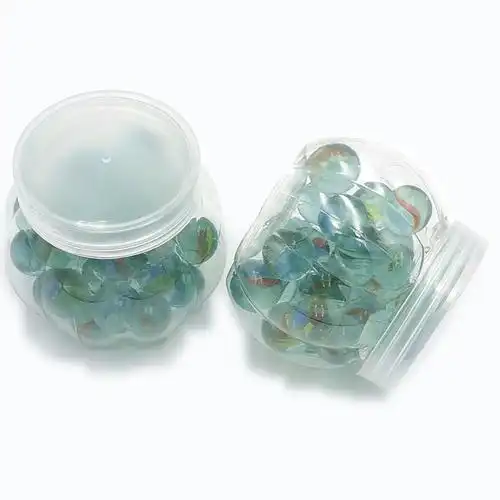 f1432 瓶装玻璃弹珠 珠子园艺鱼缸鲜花装饰珠珠义乌2元两元 批发
