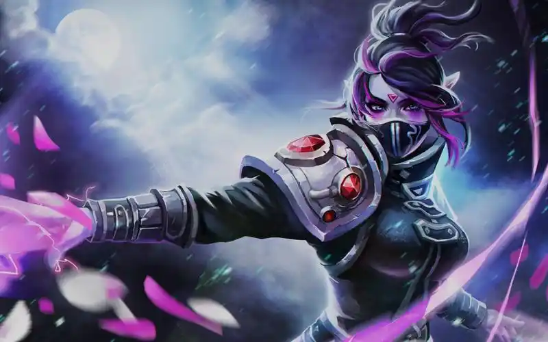 【渡鸦丶dota2】50%输出逆风三暴走圣堂刺客第一视角_哔哩哔哩_bili