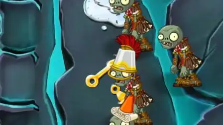 植物大战僵尸2shuttle版:高难度罗马帝国02,罗马铁桶僵尸!