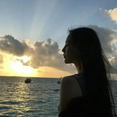 夕阳海边女生霸气头像女生 霸气头像图片大全 -【爱个性】