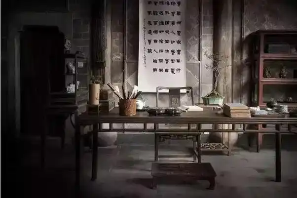 原创中国古建筑设计——古代书房的布置与装饰