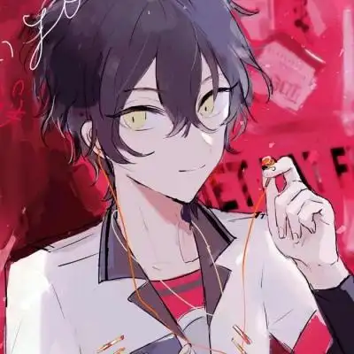 唐崎夜雨 二次元高冷男头_卡通动漫头像_我要个性网