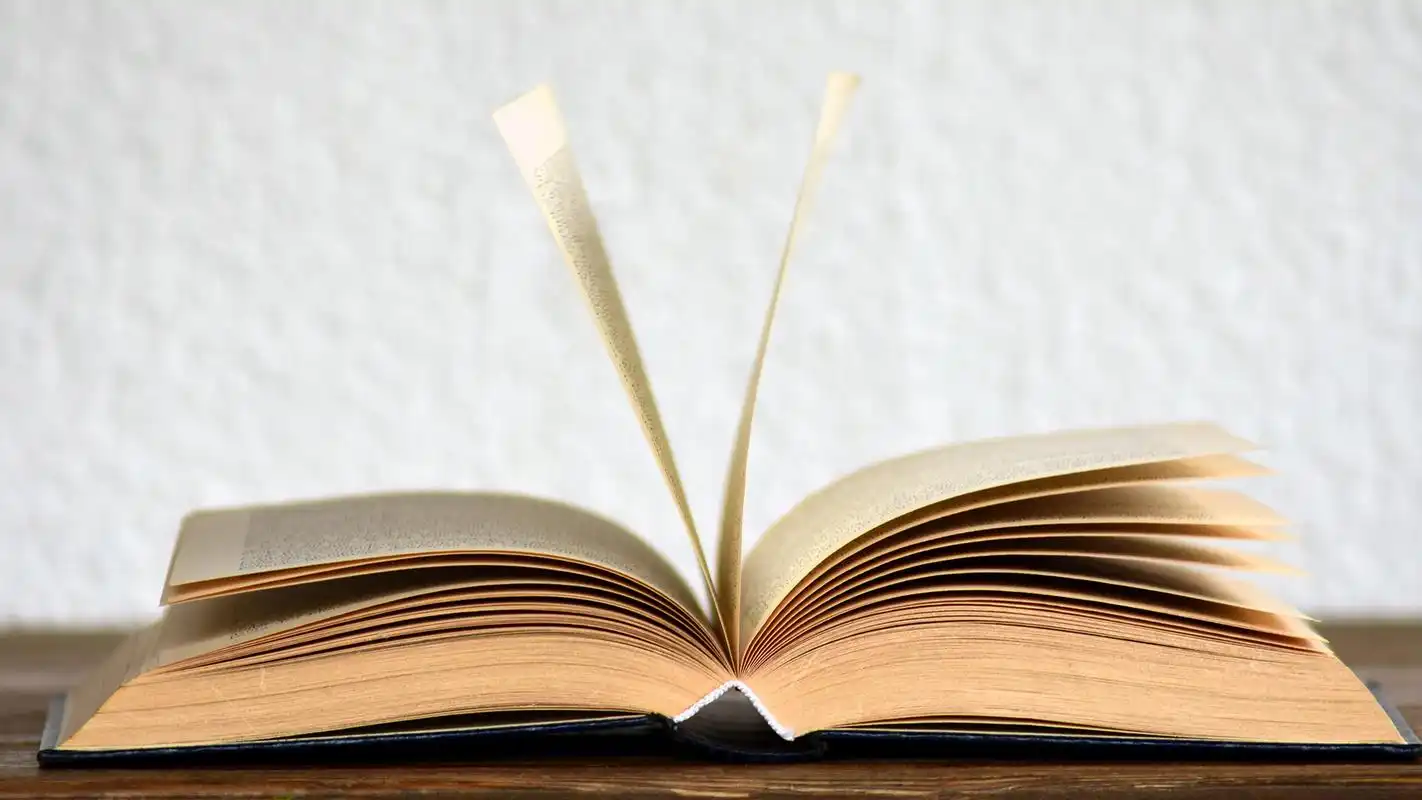 清新静物书籍创意桌面壁纸