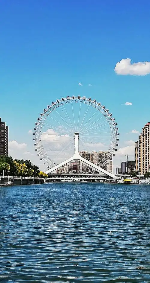天津之眼摄于天津海河摩天轮