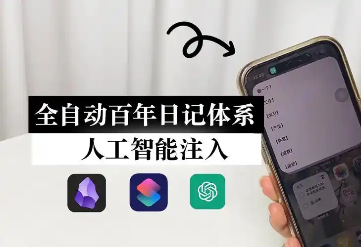 【obsidian ai 快捷指令】全自动百年日记体系 实现啦