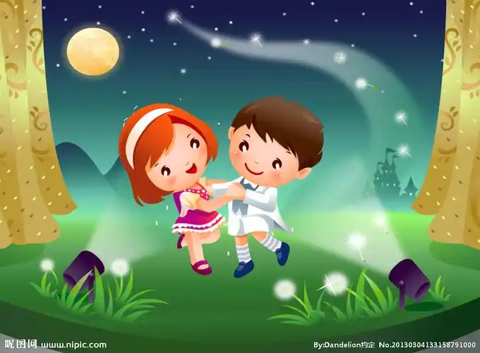 跳舞的卡通儿童设计图__卡通设计_广告设计_设计图库_昵图网nipic.com