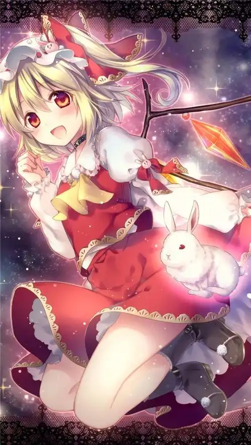 二次元唯美动漫美女卡通人物高清_2337073_领贤网