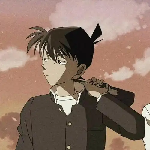 名侦探柯南系列情头|新一 & 小兰_头像签名_科技时代网