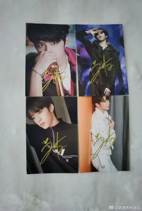 刘耀文 亲笔签名照 #刘耀文##明星亲签# . 来自学渣系代言人 - 微博