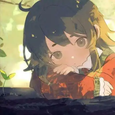 漫画头像女ins高级质感高清图片