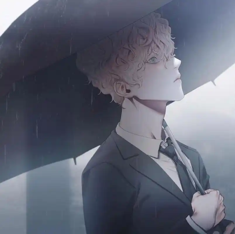 90张动漫男生头像,emo冷漠男头8