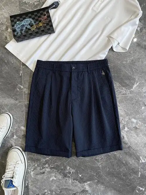 每日穿搭商务男士英伦风休闲短裤