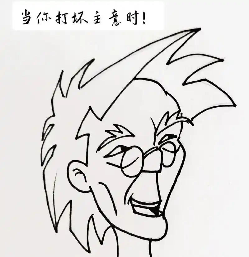 老爹表情包,黑白画手绘和马克笔手绘.#搞笑 #老爹 #画画  - 抖音