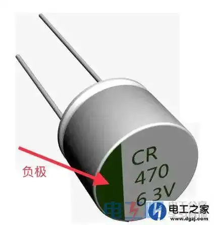 没有万用表怎么确定电容的正负极