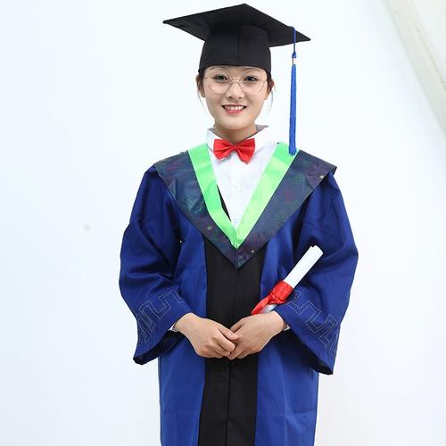 硕士服大学生男女文科理科学士服学院风演出学位服学士服毕业礼服