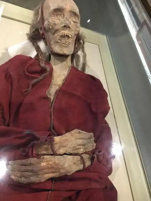 新疆乌鲁木齐维族自治区博物馆干尸