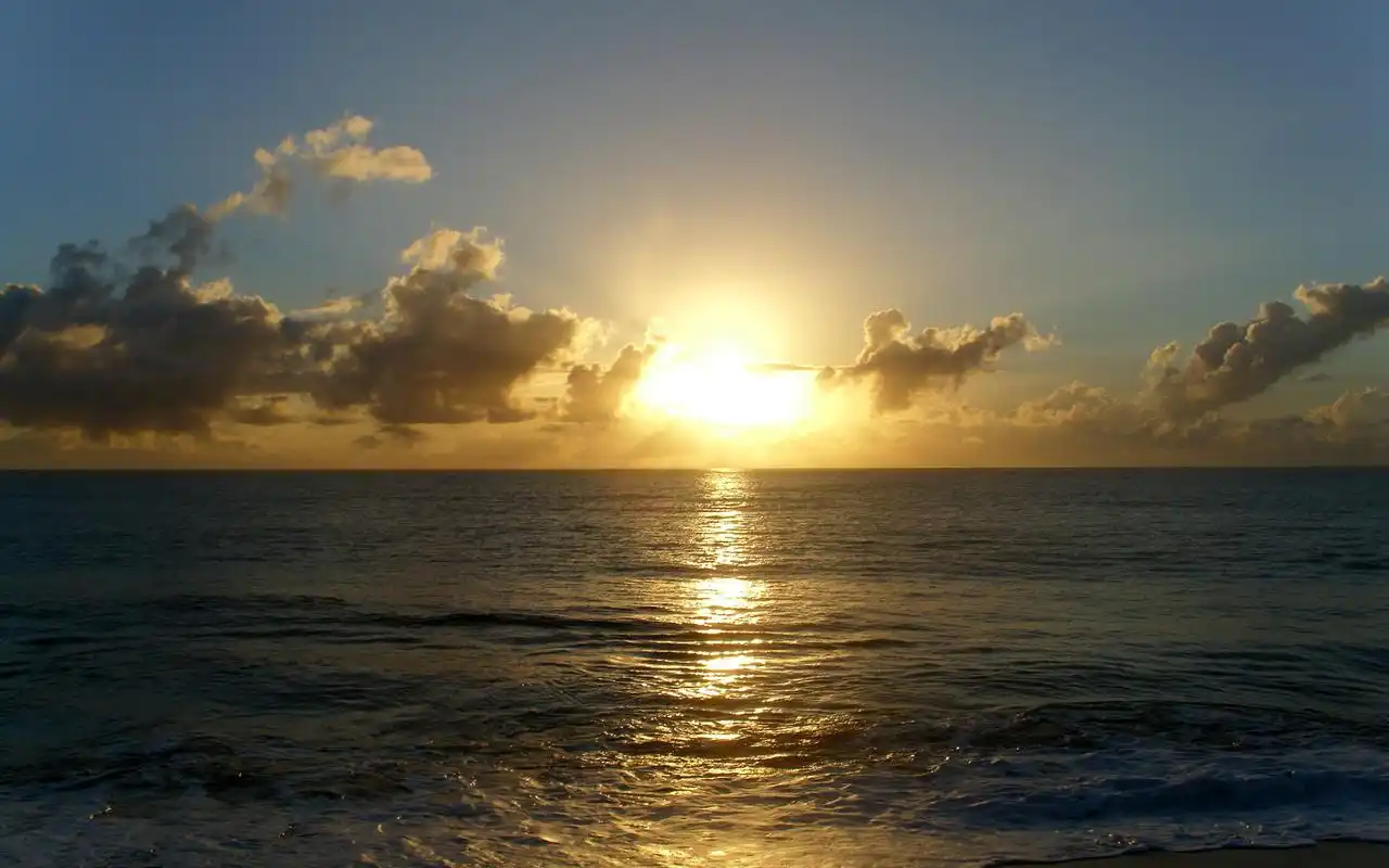 唯美日出自然风光图片桌面壁纸_风景壁纸_壁纸下载_美桌网