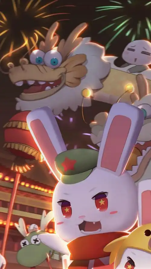 那年那兔那些事儿可爱卡通,高清图片,手机锁屏桌面-壁纸族