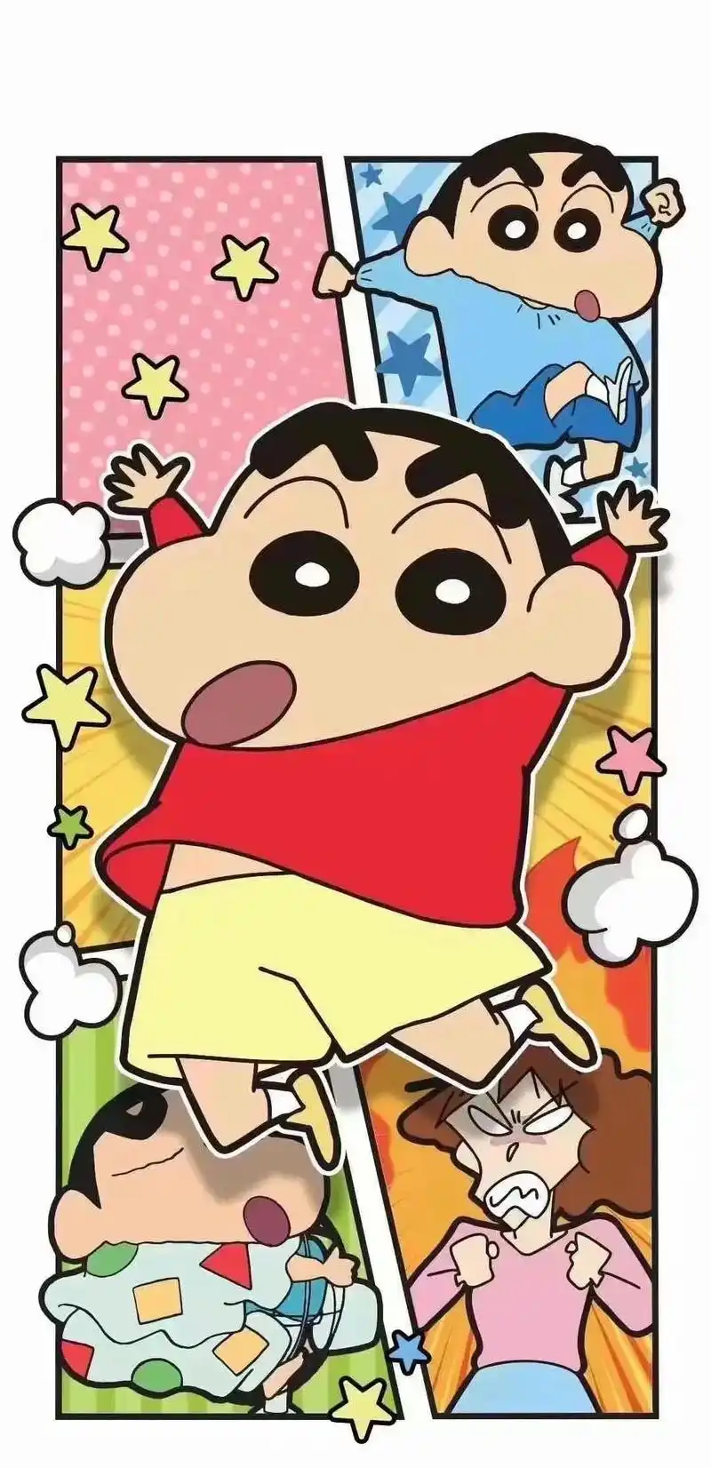 蜡笔小新高清壁纸.#iphone壁纸 #壁纸手机超清全面屏  - 抖音