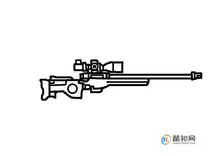 awm狙击枪怎么画优质