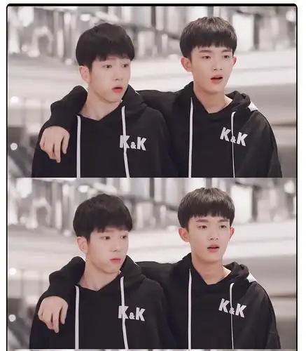 kk战队队服胡一天同款卫衣李现连帽衫上衣吴白韩商言亲爱的热爱的