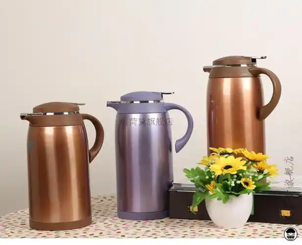 稻草人暖瓶稻草人保温瓶不锈钢保温壶316不锈钢内胆热水壶大容量暖壶