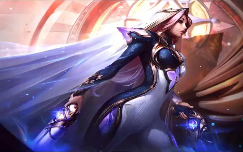 厄运小姐 最终正式版 皮肤预览 技能特效 原画 炫彩【英雄联盟】