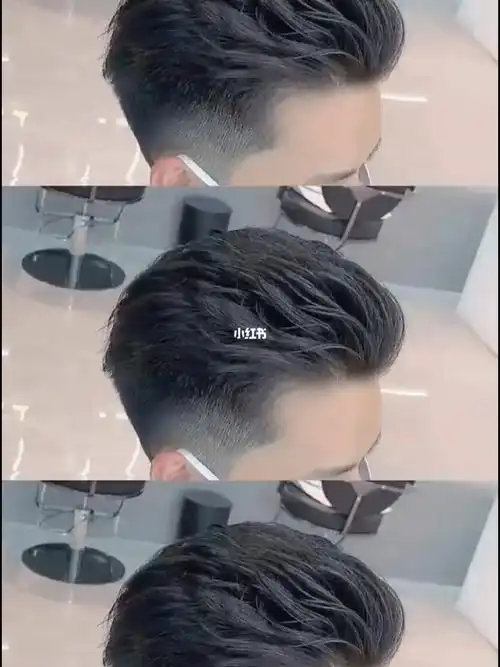 背头职场万能百搭发型适合长度: 8~10cm999999简约版打理简单