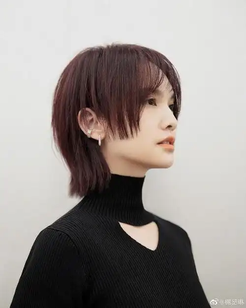 杨丞琳情人节晒帅气短发照,网友:这个发型太时髦了_网易订阅