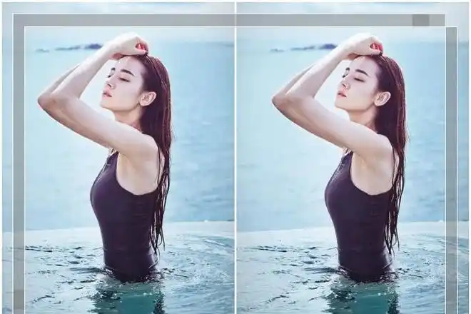 泳衣外穿成潮流迪丽热巴关晓彤像仙女谢娜沈梦辰美的意外