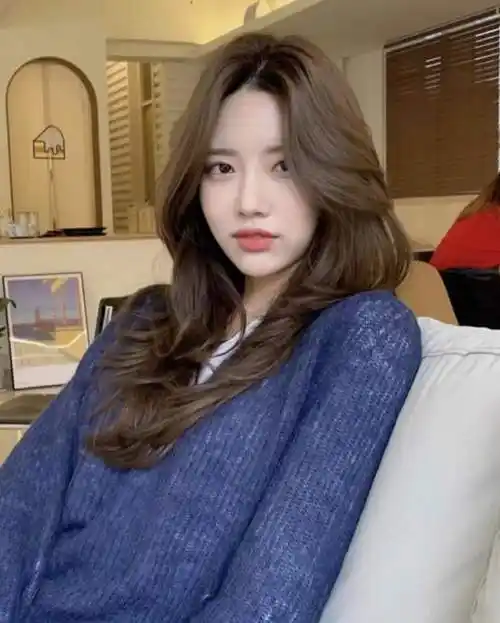 亚麻色头发图片效果图