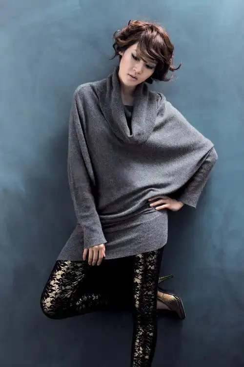 图文成宥利淑女气质写真恋恋冬日