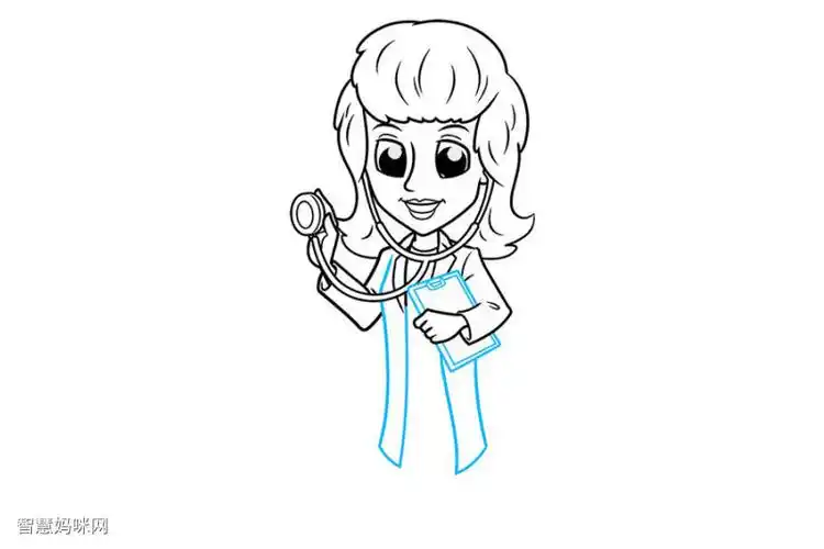 如何画女医生-图8如何画女医生-图9如何画女医生-图10