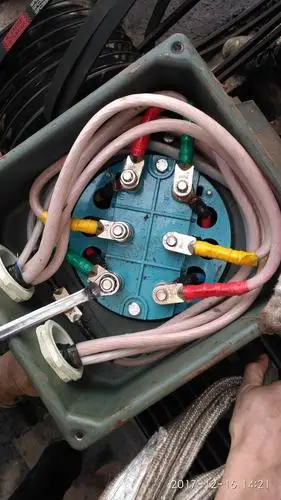 施耐德软启动内三角连接换电机问题