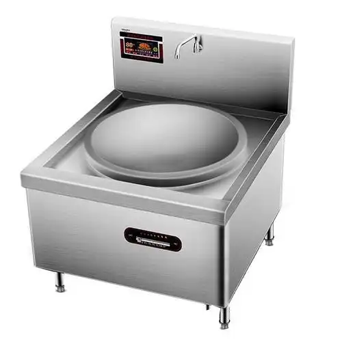 德玛仕大功率大炒锅商用电磁灶图片