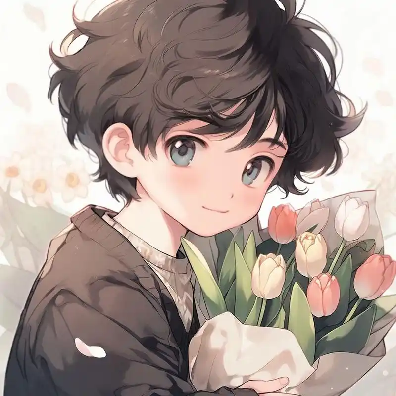 治愈又浪漫的手捧花头像#头像# #秋日生活创作季