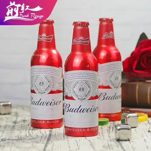 整箱百威啤酒国产铝罐百威355ml*24瓶 红色铝瓶百威前红酒业