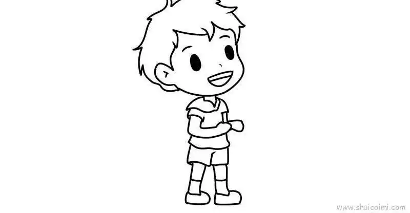 的小孩人物动作简笔画简笔画人物图片大全儿童画人物简笔画图片简笔画