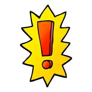 手绘感叹号图片-手绘感叹号素材-手绘感叹号插画-摄图新视界